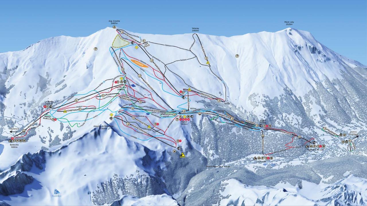 Le Bionnassay Lägenhet Les Contamines-Montjoie Exteriör bild